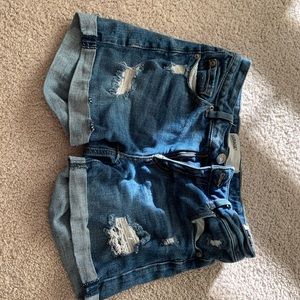 😃 2 for $12 😃 Distressed shorts. Favorite style.